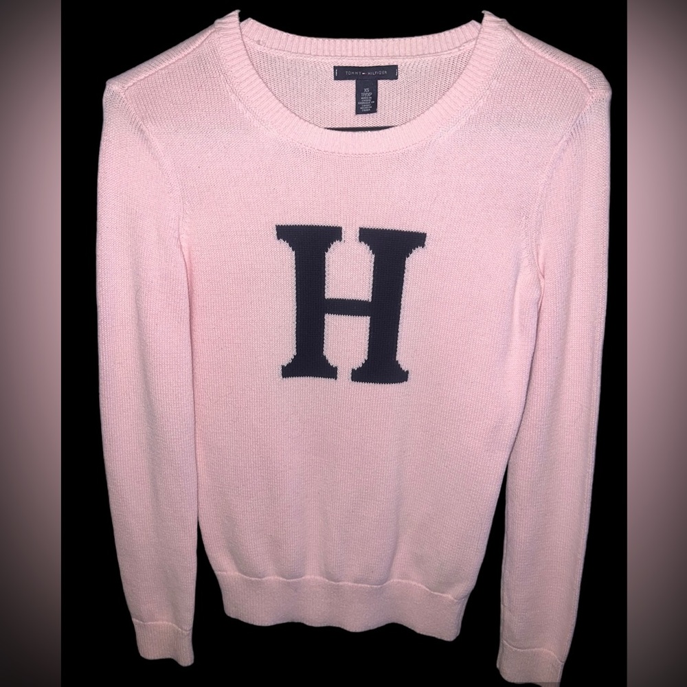 Tommy Hilfiger pink Sweater size xs